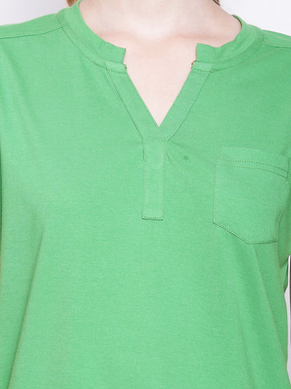 Womens Premium Cotton Half Sleeve Tops