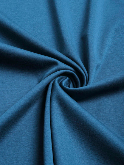Mercerised Cotton Polo Shirt Interlock Regular Fit Teal
