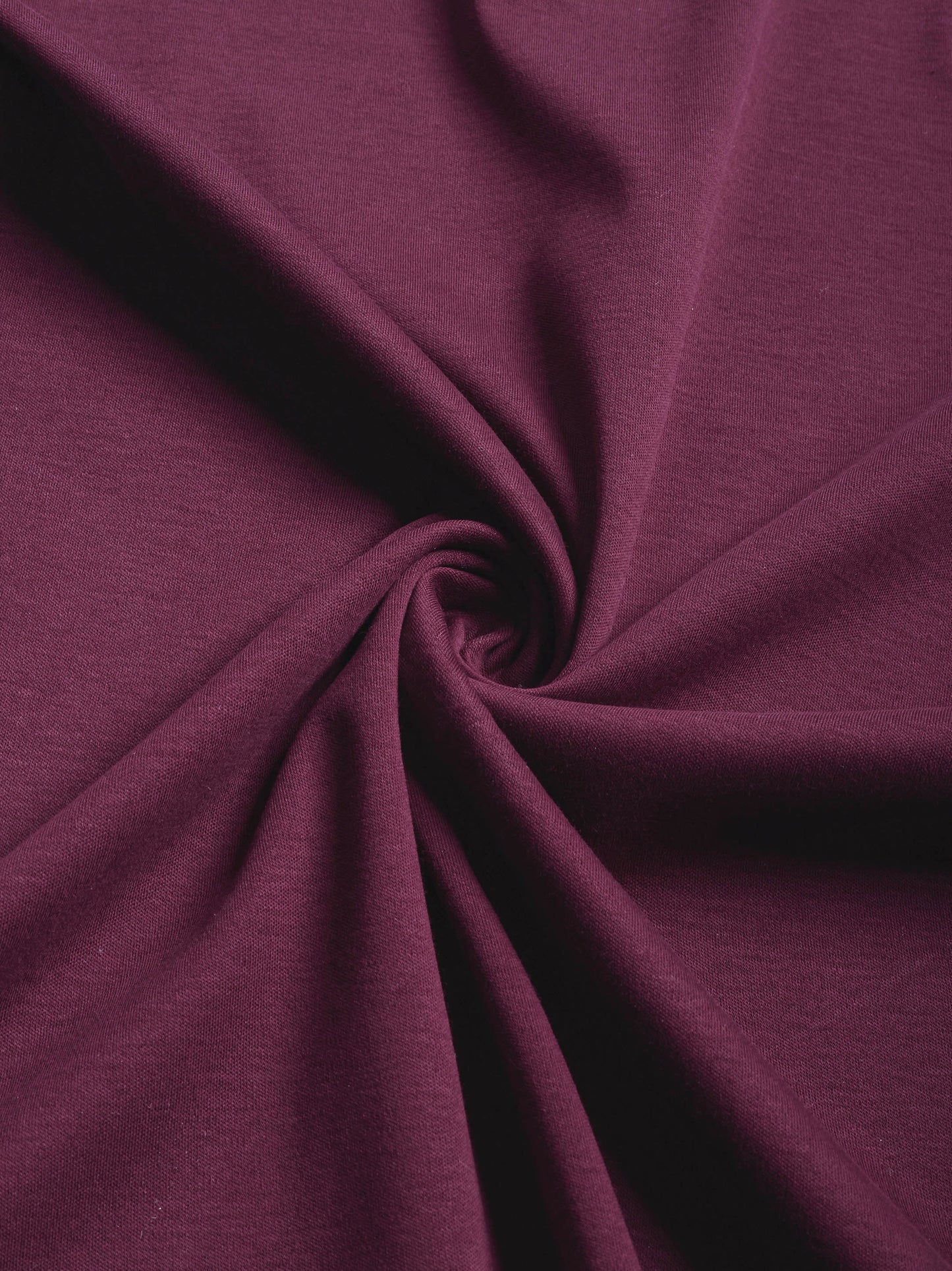 Mercerised Cotton Polo Shirt Interlock Regular Fit Wine