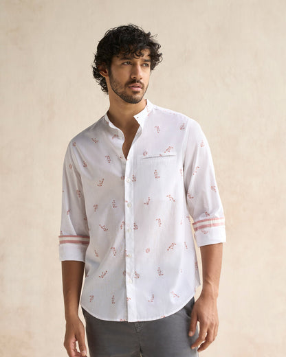 Slim Fit Shirt - White