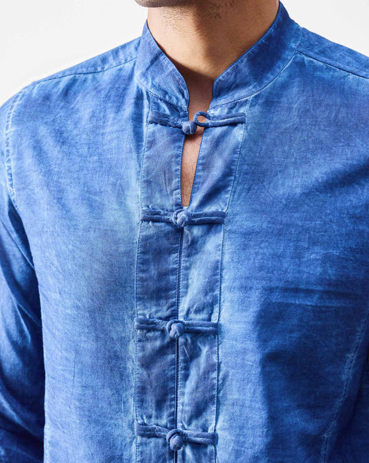 Yonaka Shirt - Navy