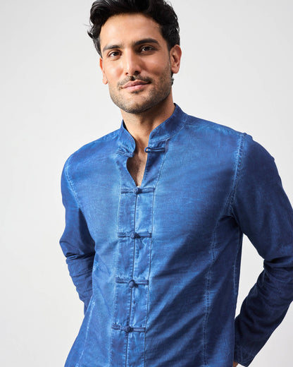 Yonaka Shirt - Navy