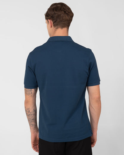 Classic Polo Shirt Mercerised Pique Regular Fit Teal