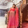 falak chanderi maxi set