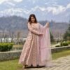 armina pastel chanderi maxi set