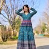 kushangini chanderi maxi set