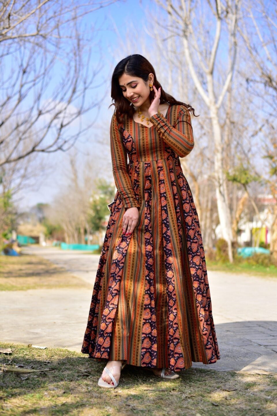 Natasha black cotton dress