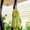 Mouni shibori green suit set
