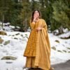 mustard sunshine kurta palazzo set