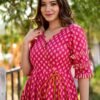 neelima pink kurta set