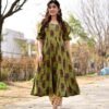 delicate green kurta set