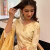 ridhi yellow muslin kurta set