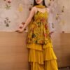Gauri mustard sharara set