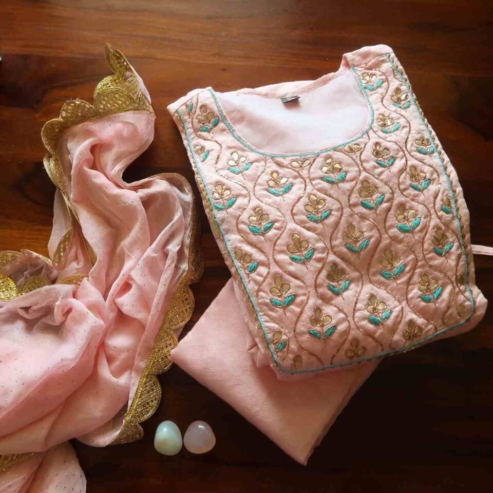 SALE: Pastel Kiss Festive Ready Suit (3 piece)