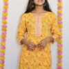 SALE: Sunflower Orange Suit Set