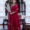 Pretty Maroon Gottawork SALWAR SUIT