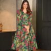 orchid green cotton kurta palazzo set