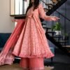 vrinda pink cotton suit set