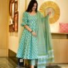 Aradhya sea green suit set