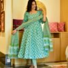 Aradhya sea green suit set
