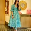 Aradhya sea green suit set
