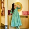 Aradhya sea green suit set