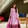 Natasha ombre silk embroidered set
