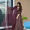 Anokhi brown maxi set