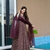 Anokhi brown maxi set