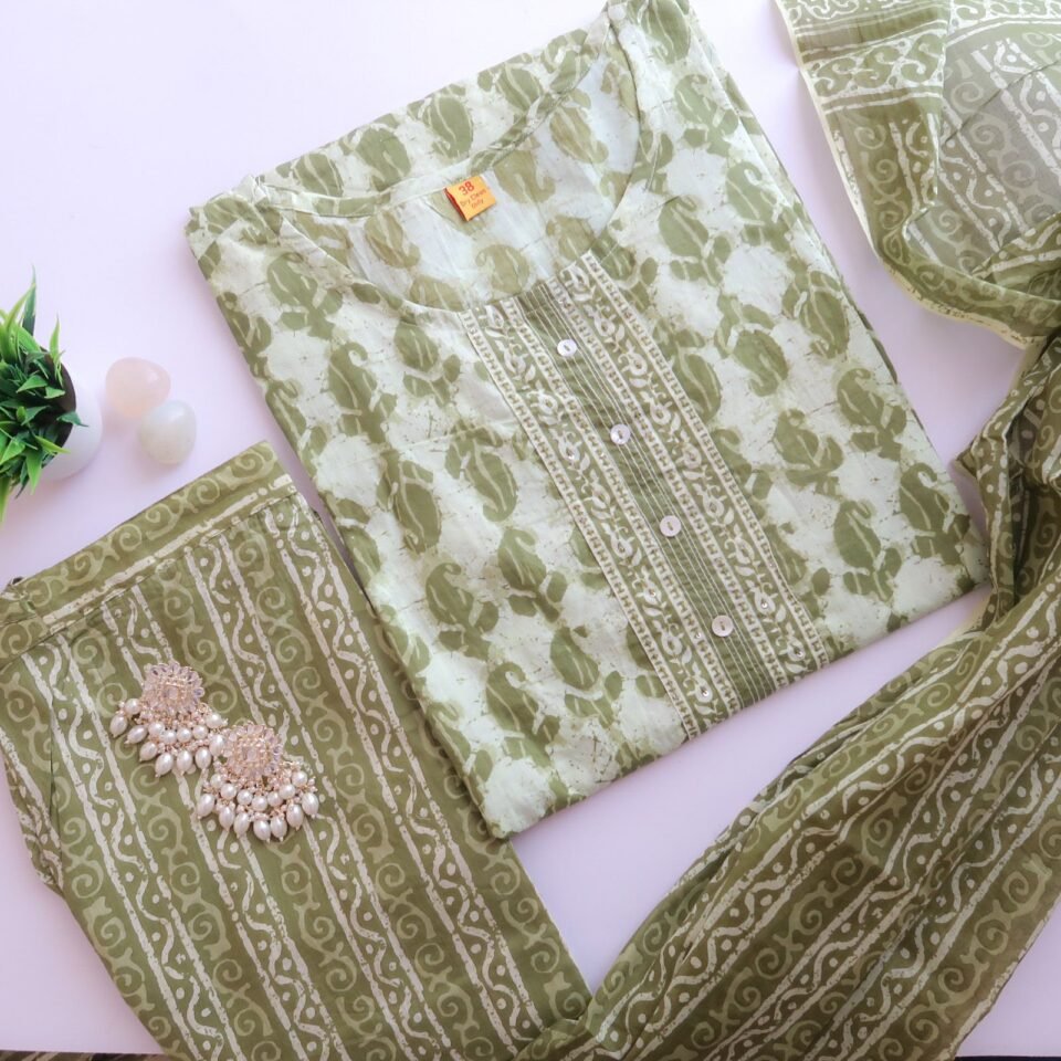 Koi Paheli Hu mai Cotton Suit (3 piece)