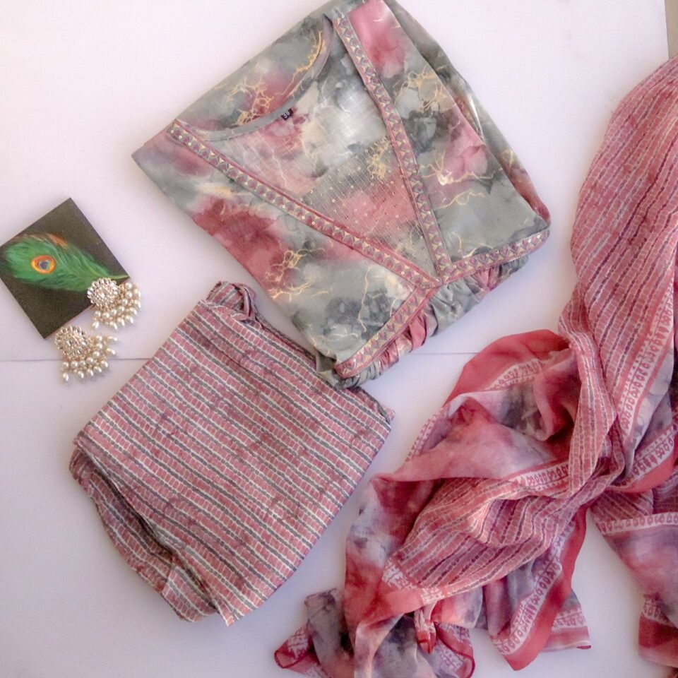 Onion Midnight Grey Suit Set