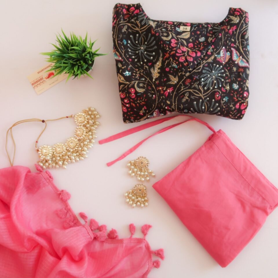 Someone Said Pink is new Black Suit Set